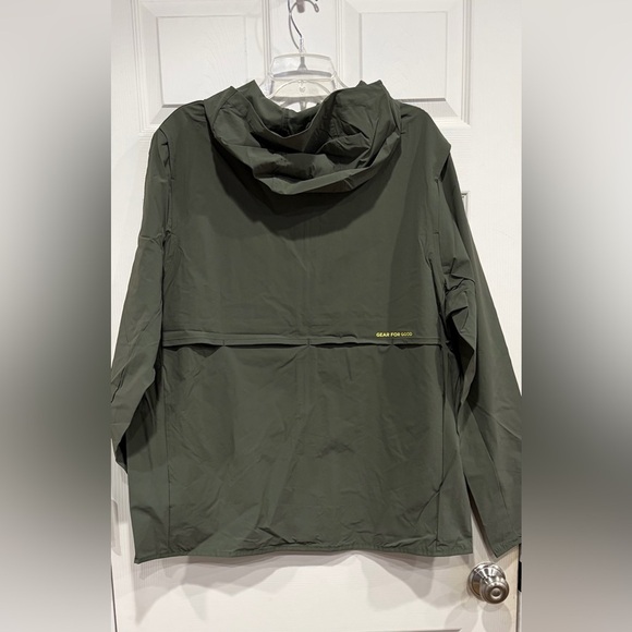 Cotopaxi Men's XL Vuelta Performance Windbreaker Fatigue Green Jacket NWT UPF 50 - Picture 3 of 7